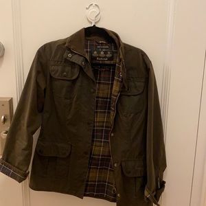 Women’s wax Barbour jacket 4